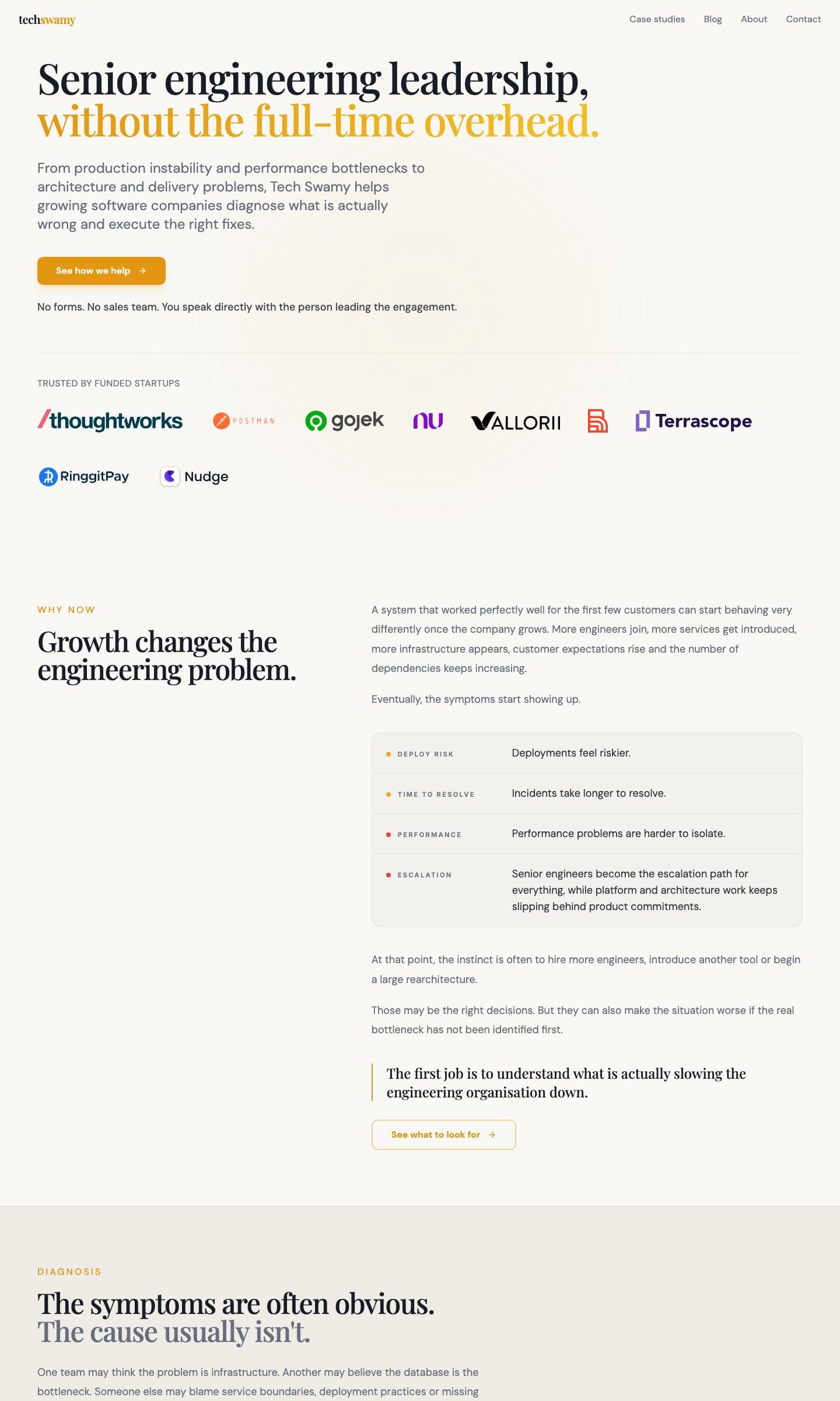 The Techswamy website home page